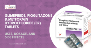 Read more about the article GLAMOR-PM (Glimepiride, Metformin, and Pioglitazone Tablets): Uses, MOA, Benefits, and Recommended Dosage