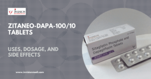 Read more about the article ZITANEO-DAPA-100/10 (Sitagliptin Phosphate and Dapagliflozin Tablets): Uses, MOA, Benefits, and Recommended Dosage