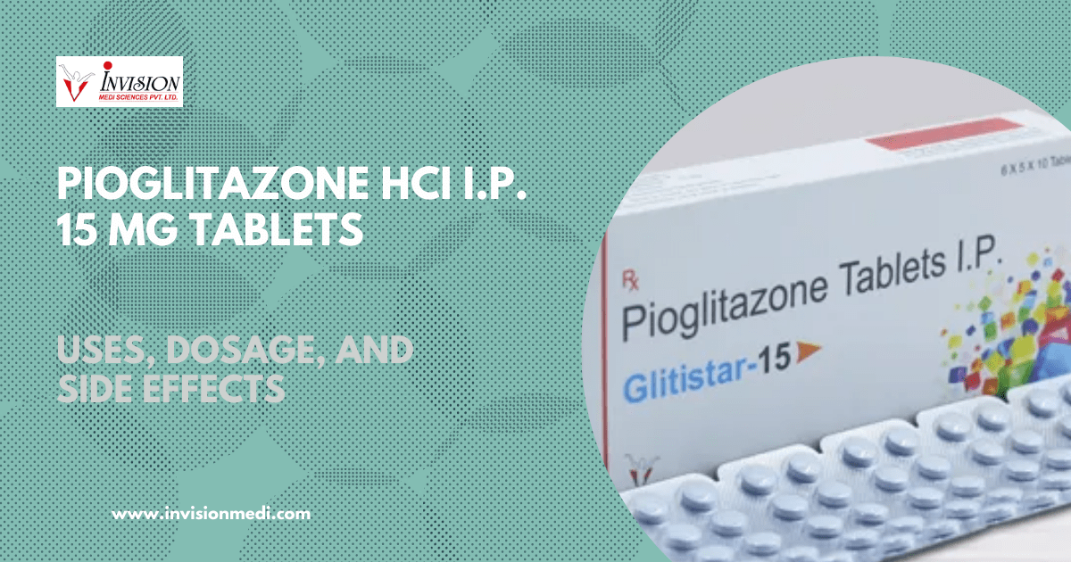 GLITISTAR-15: Pioglitazone HCI I.P. 15 mg
