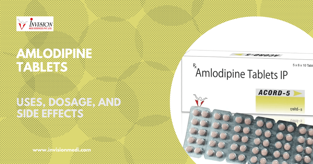 Amlodipine 5mg Tablets: Uses, Benefits, Dosage & Side Effects