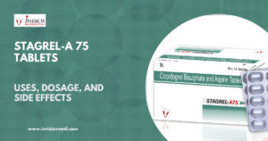 Read more about the article STAGREL-A75 (Clopidogrel Beulfate 75 mg Aspirin 75 mg) Tablets: Uses, MOA, Benefits, and Recommended Dosage