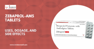 Read more about the article ZEBAPROL-AM5 (Bisoprolol Fumarate USP 5mg-Amlodipine 5mg) Tablets: Uses, MOA, Benefits, and Recommended Dosage